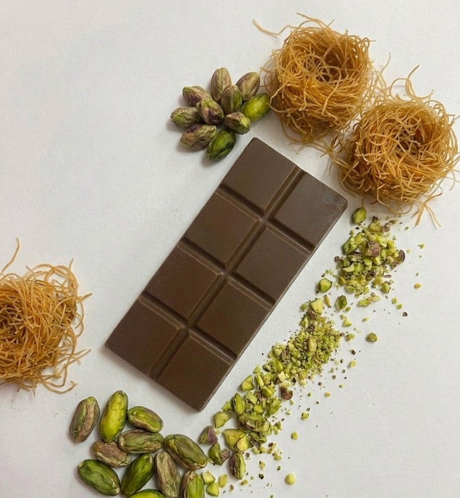 Kunafa Pistachio Chocolate