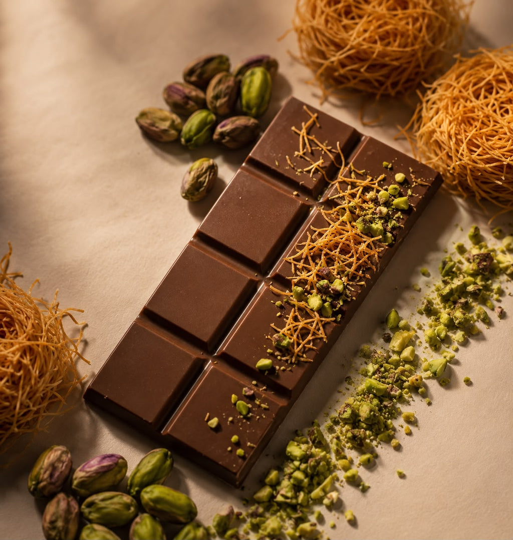 Kunafa Pistachio Chocolate