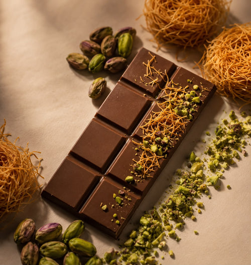 Kunafa Pistachio Chocolate