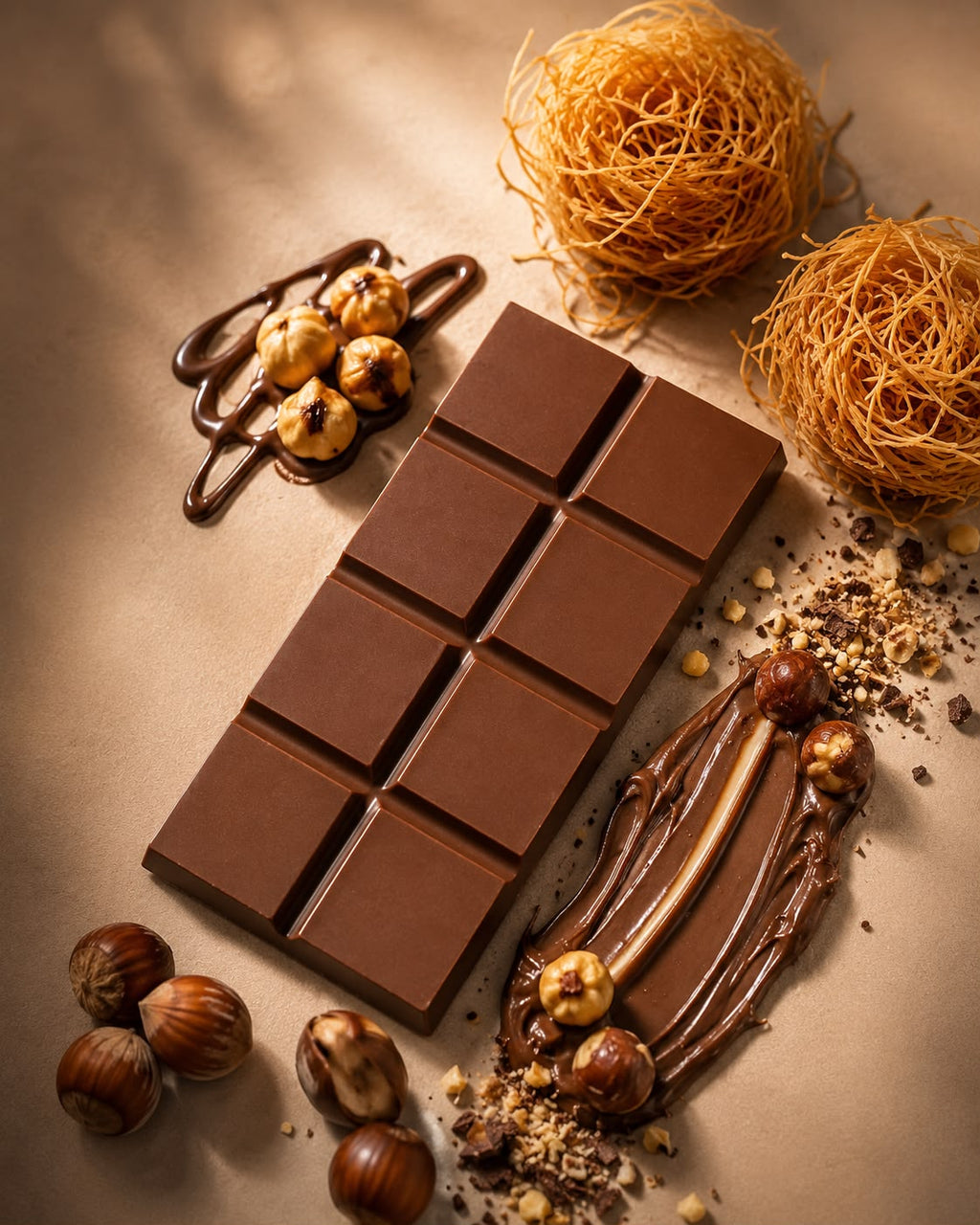 Kunafa Nutella Chocolate