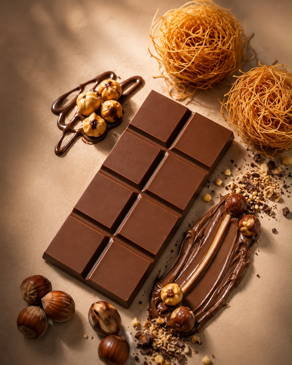 Kunafa Nutella Chocolate